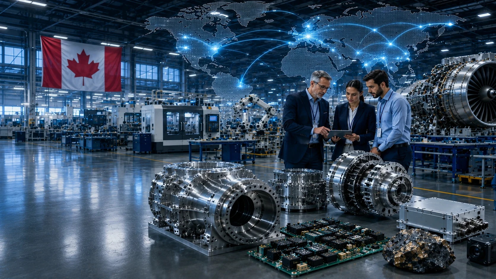 Aerospace and advanced manufacturing teams exploring allied export opportunities